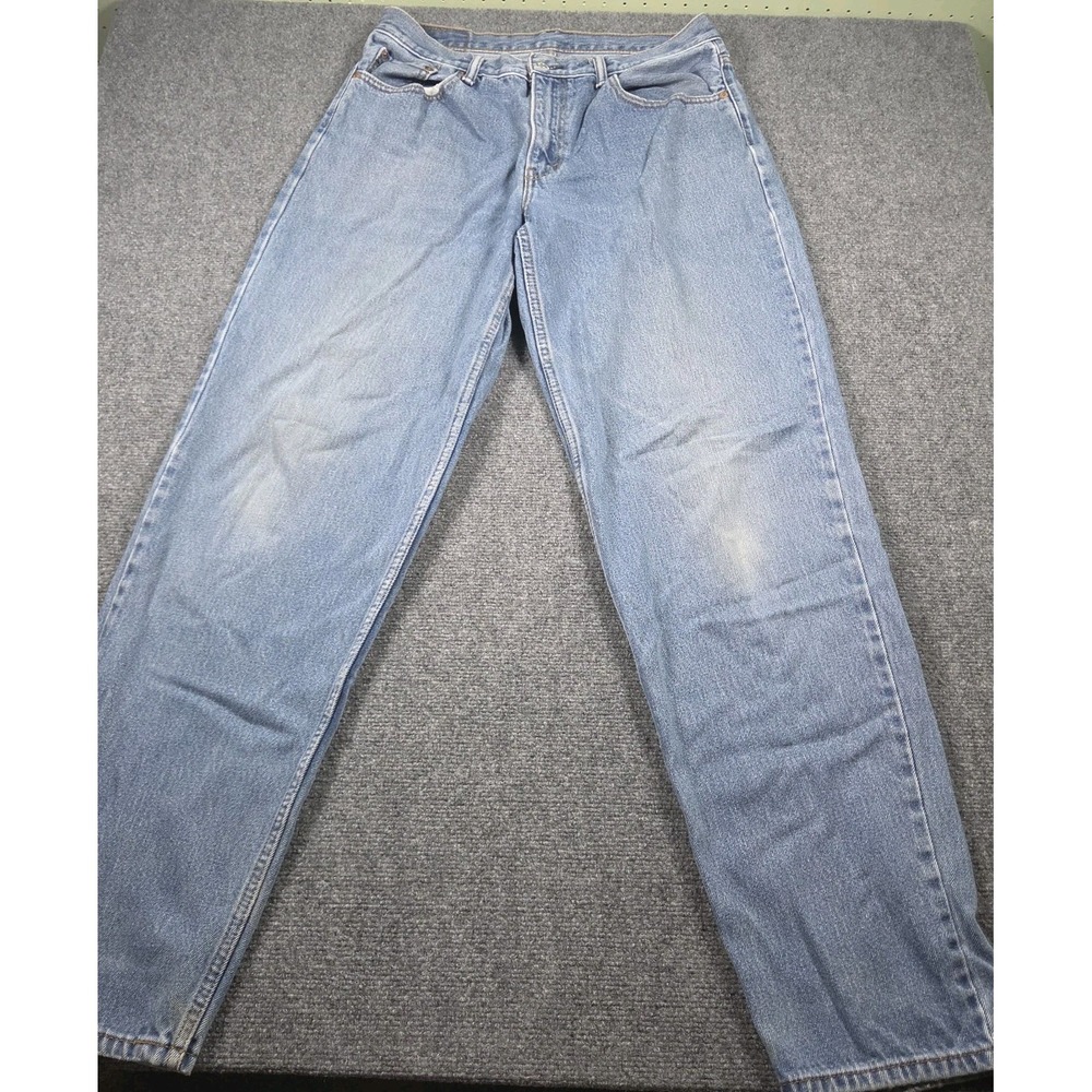 VTG Levis 560 Loose Fit Jeans Mens 34x36 (FIT 34x34) Tapered Leg Light Wash Y2K